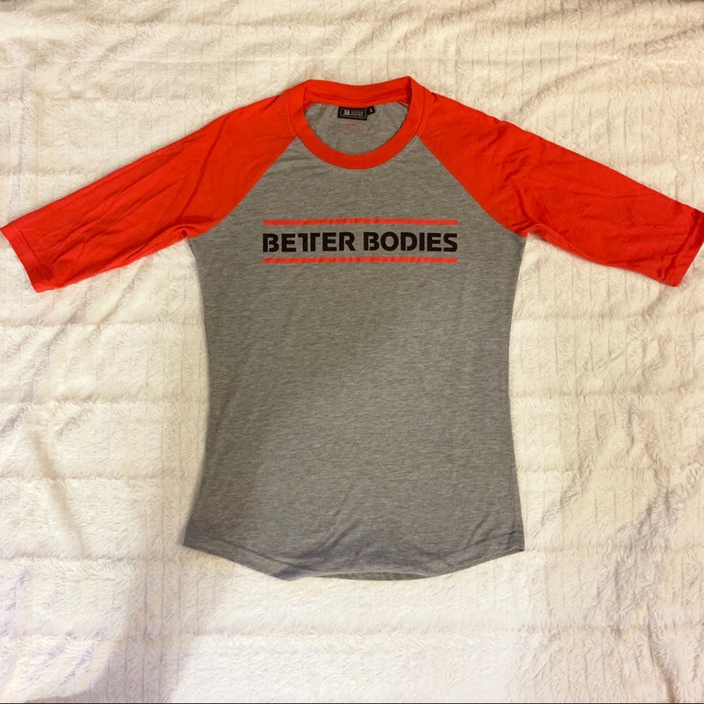Better Bodies Three Quarter Sleeve Workout Top